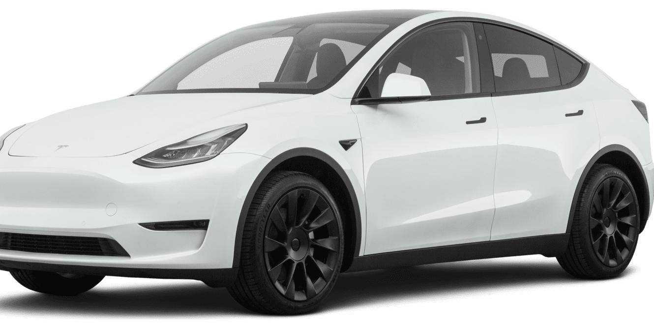 TESLA MODEL Y 2020 5YJYGDEF5LF037103 image